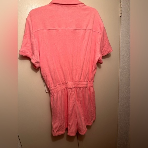 Good American Terry Romper in Iced Pink NWT Size 2 in GA - Picture 4 of 7
